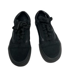 Vans Old Skool Black/ Black Womens 7 Mens 5.5